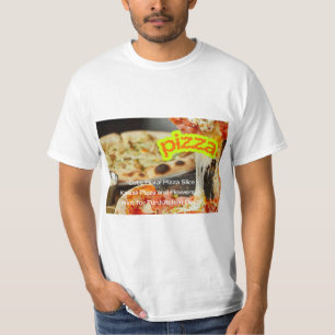 Hetta Steaming Pizza på Tallrik - Färsk Läcker Mat T Shirt