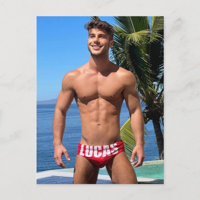 Hettaste killarna på planeten! Dags för jämställdh Vykort (Framsida)