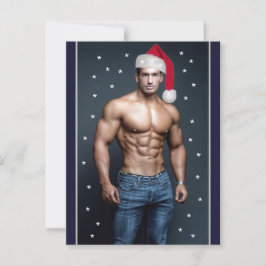 Hettaste Killarna På Planeten! Julbuffé Tomte Vykort