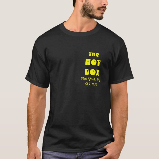 Hetten boxas T-tröja T-shirt (Framsida)