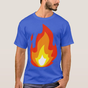 Hetten Brandikonillustration - Flames T Shirt