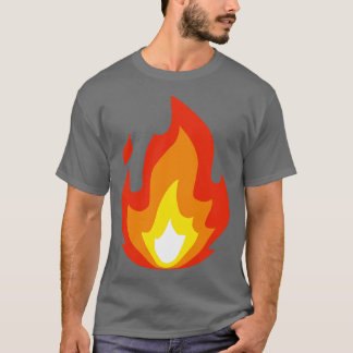 Hetten Brandikonillustration - Flames T Shirt