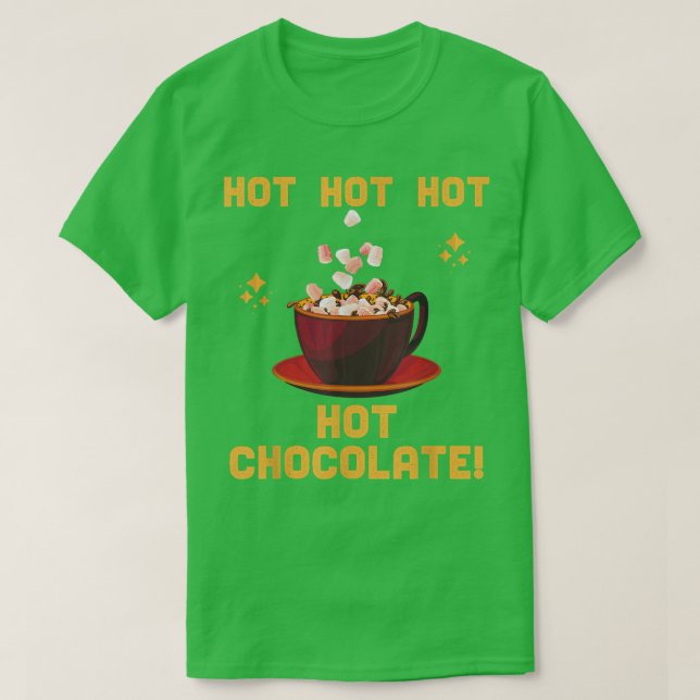 Hetten Chocolate Manar Hett  under julvintern Kvin T Shirt (Design framsida)