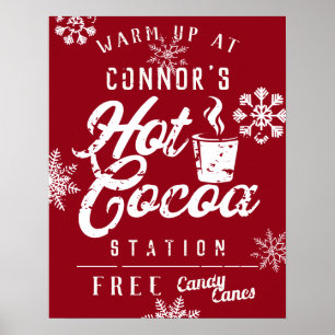 Hetten Cocoa Poster Anpassningsbar för jordbrukshu