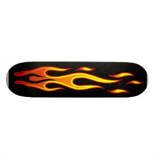Hetten flammar skateboarden skateboard bräda 20 cm