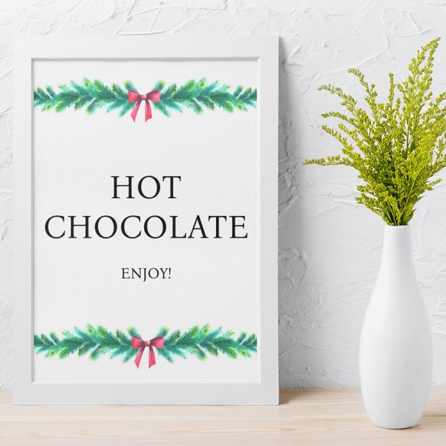 Hetten Jul Gren Chocolate Baby Shower Poster (Skapare uppladdad)