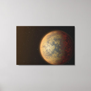 Hetten Rocky Exoplanet Hd 219134 B. Canvastryck