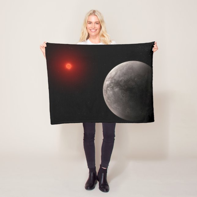Hetten Rocky Exoplanet Trappist-1 B. Fleecefilt (På plats)