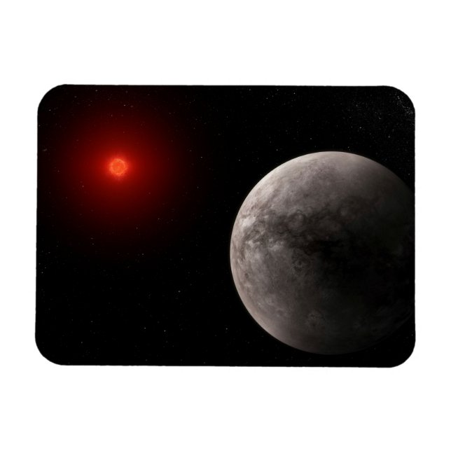 Hetten Rocky Exoplanet Trappist-1 B. Magnet (Horisontell)