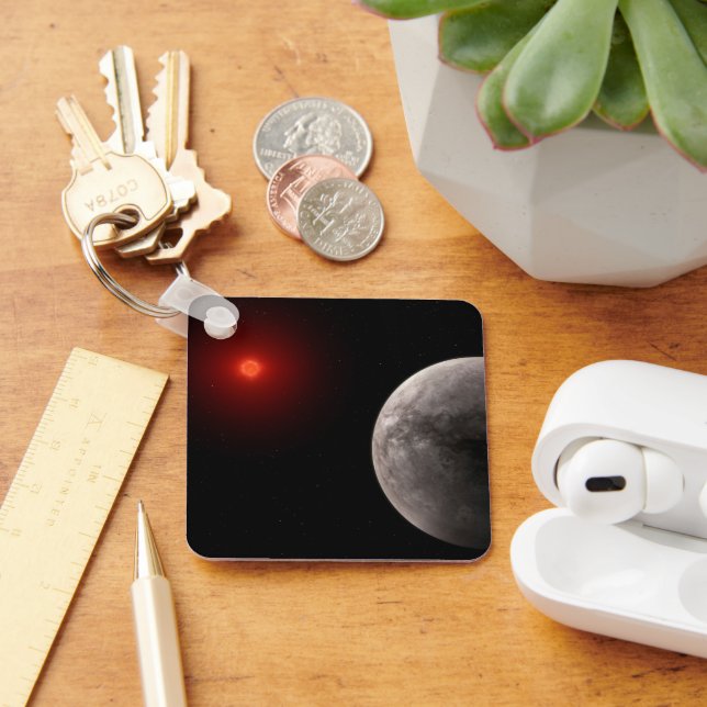 Hetten Rocky Exoplanet Trappist-1 B. Nyckelring (Skrivbord)