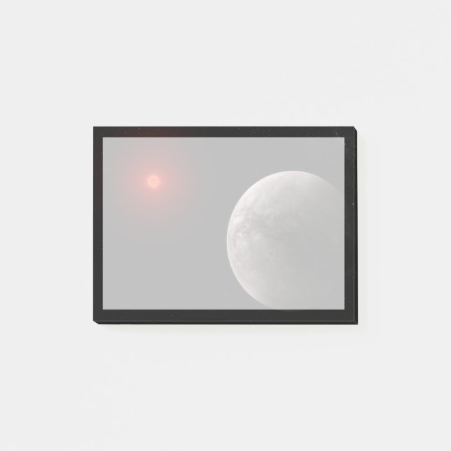 Hetten Rocky Exoplanet Trappist-1 B. Post-it Block (Framsida)