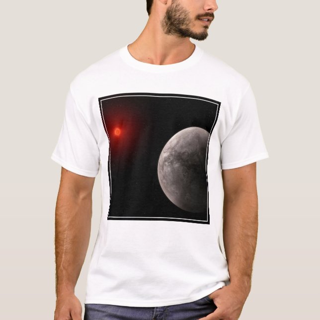 Hetten Rocky Exoplanet Trappist-1 B. T Shirt (Framsida)