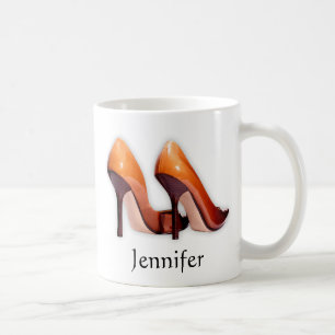 Hetten skor kaffemugg
