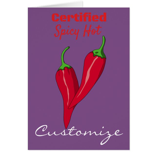 Hetten Thunder_Cove för auktoriserad Spicy Hälsningskort (Framsidan)