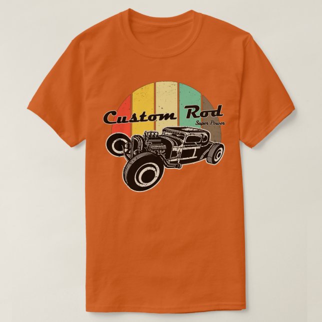 Hettens Anpassningsbar Rod Classic T Shirt (Design framsida)