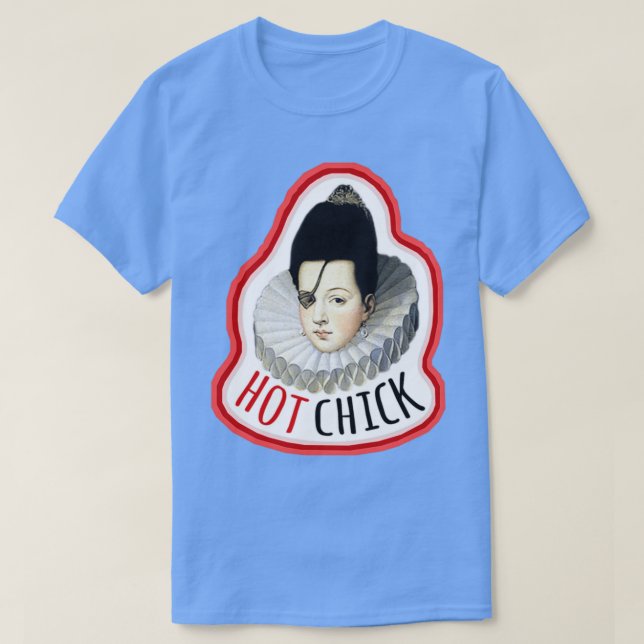hettens chick t shirt (Design framsida)