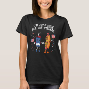 Hettens Hund är jag bara här för Wiener 4:e T Shirt