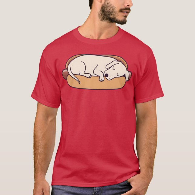 hettens hund-familj t shirt (Framsida)