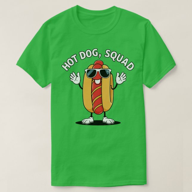 Hettens Hund fyrkant 1 T Shirt (Design framsida)