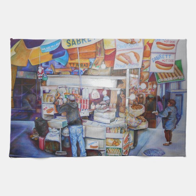 Hettens Hund Gud Kökshandduk (Horisontell)