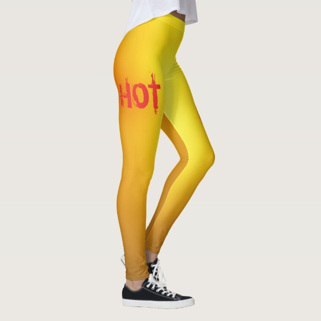 Hettens Orange. Leggings (Höger)