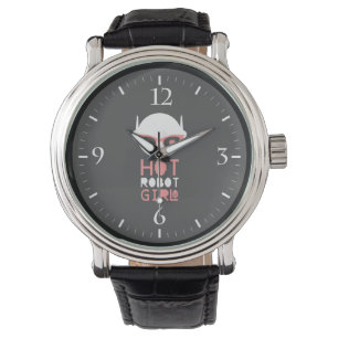 Hettens robotflicka armbandsur
