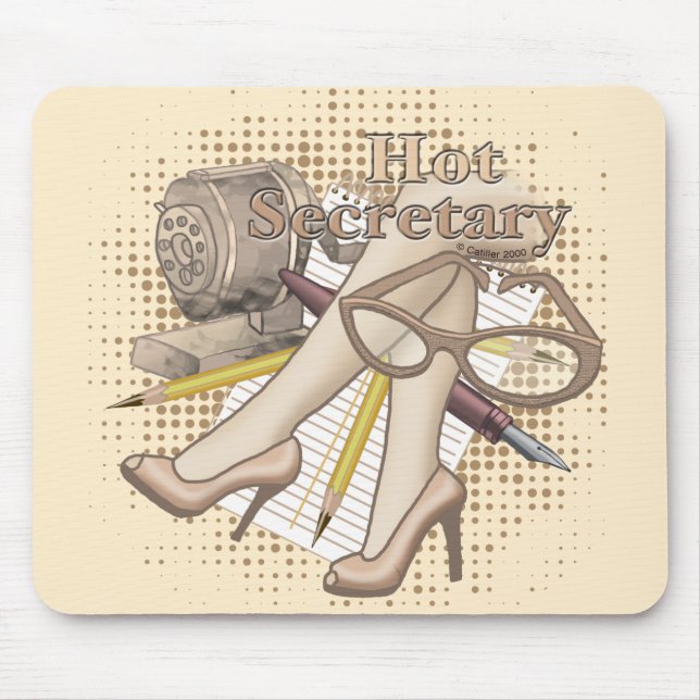 Hettens sekreterare musmatta (Framsidan)