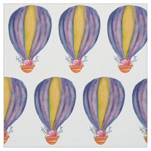HettluftBallon blommar tyg