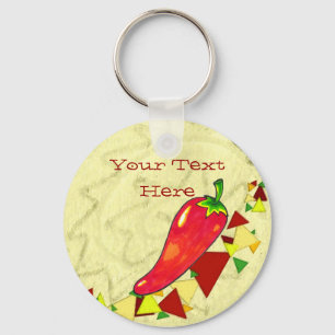 Hettpeppar Keychain Nyckelring