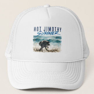 Hetty Jimothy sommar rolig tvättbjörn ocean Retro Keps