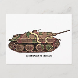 Hetzer Vykort