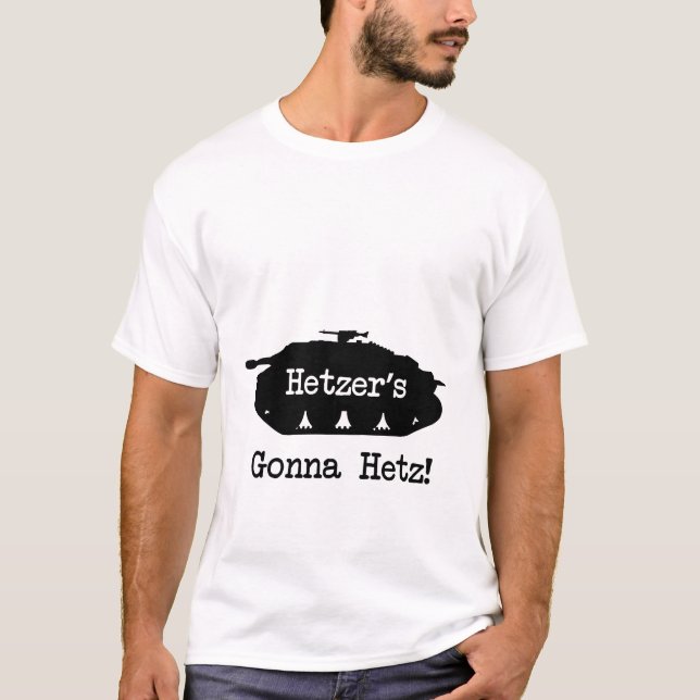 Hetzers som går till Hetz T-shirt (Framsida)