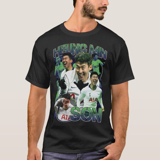 Heung Min Son | Fotbollsbootleg Tee (Framsida)
