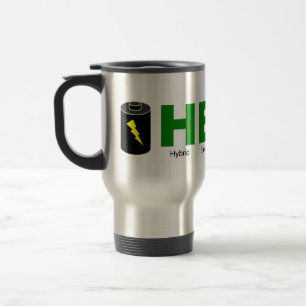 HEV pumpar och batteriet Resemugg