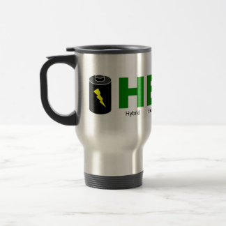 HEV pumpar och batteriet Resemugg