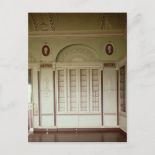 Heveningham Hall, Suffolk: bibliotek, 1778-80 Vykort