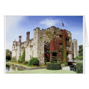 Hever Castle, Kent, England Hälsningskort