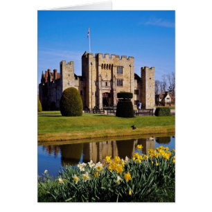 Hever slott, Kent blommor Hälsningskort