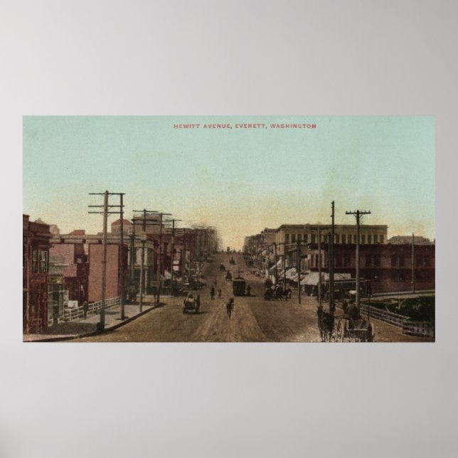 Hewitt Avenue View Poster (Framsidan)