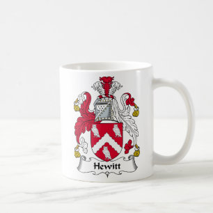 Hewitt familjvapensköld kaffemugg