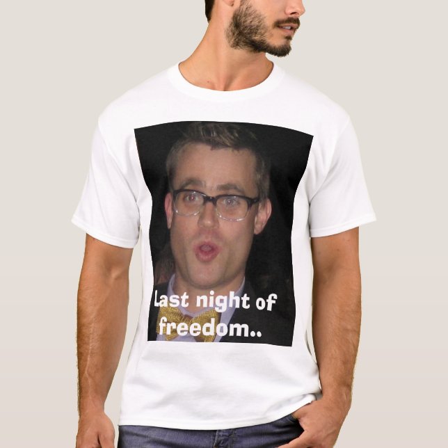 hewson sist natt av frihet. tröja (Framsida)