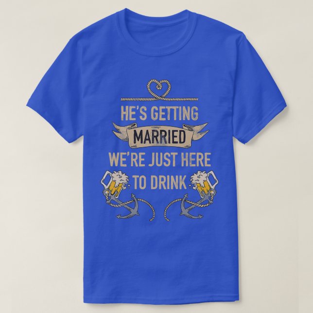 Hex27S Giftar sig Brudtärnor Sängkammarparty T Shirt (Design framsida)