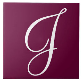 Hex 660033 Monogram keramiskt plattor, Färg Kakelplatta