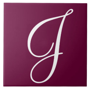 Hex 660033 Monogram keramiskt plattor, Färg Kakelplatta