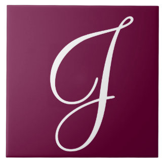 Hex 660033 Monogram keramiskt plattor, Färg Kakelplatta