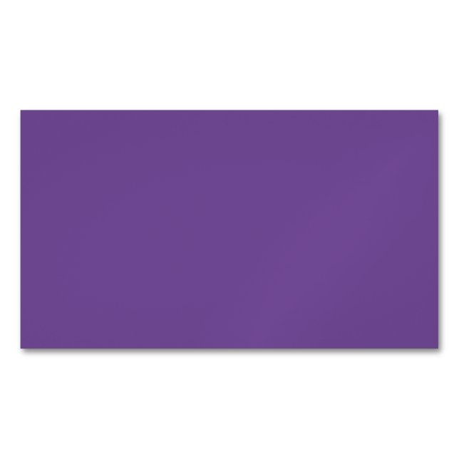 Hex #714997, Bouquet Magnetiska Visitkort (Framsida)