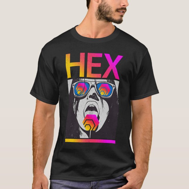HEX Crypto av Richard Heart Hexican Investor Loll T Shirt (Framsida)