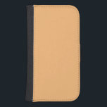Hex Färg #FABA77, Slå Rosa Wallet Case Galaxy S4 Plånbok<br><div class="desc">Wallet Case</div>