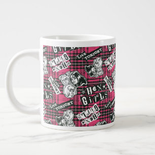 Hex Girls Punk Play Mönster Jumbo Mugg