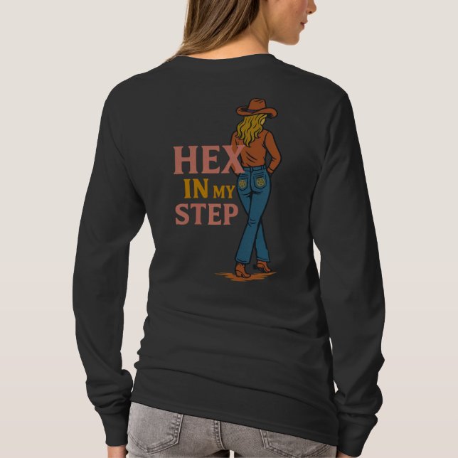 Hex in My Step LongSleeve Tee (Baksida)